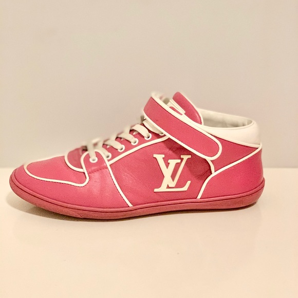 SOLD Louis Vuitton Leather Acapulco Fuchsia - Picture 4 of 9